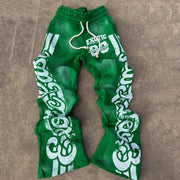 Casual Hip Hop Retro Heavy Sweat Pants