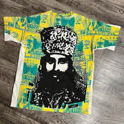 Marley rock all over print cotton T-shirt