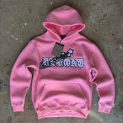 Stylish Retro Guitar Print Hoodie
