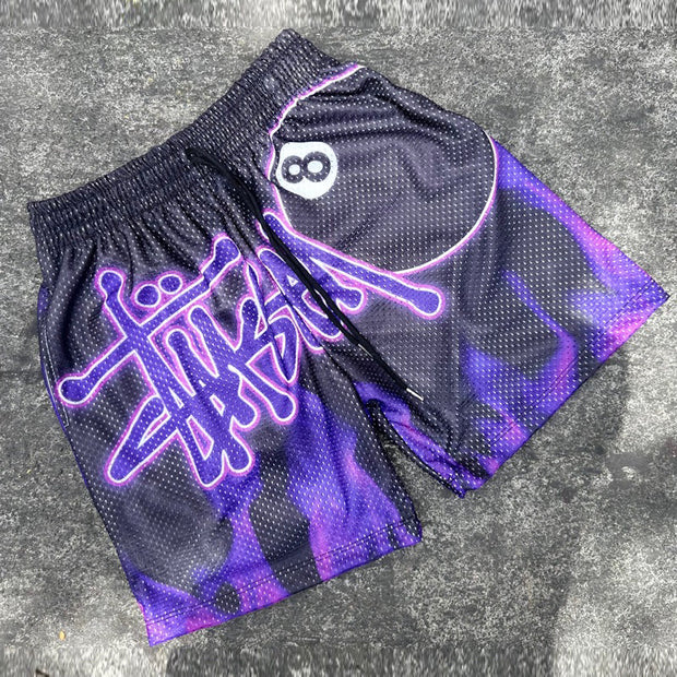 Fashion personalized print casual shorts