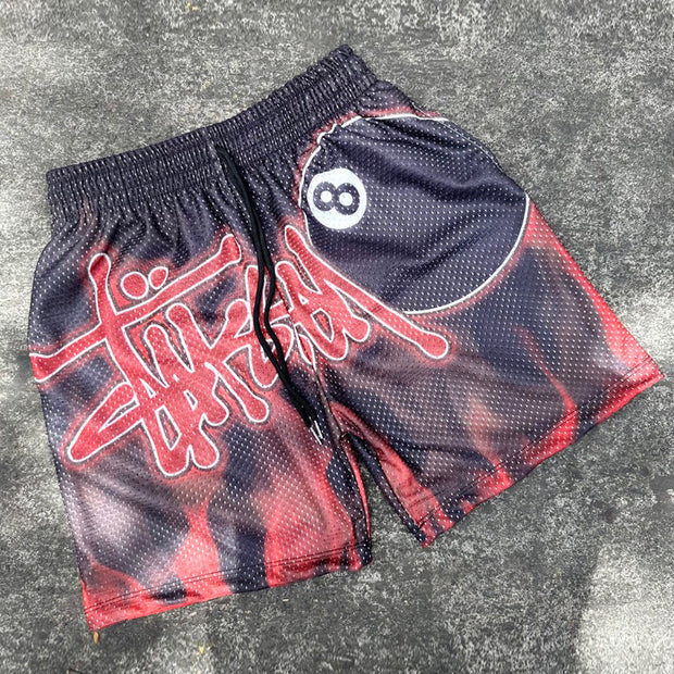 Fashion personalized print casual shorts