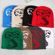 Knitted Pullover Cobra Y2K Jacquard Hat for Men and Women