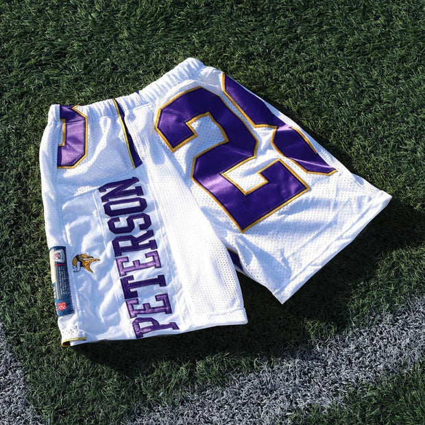 Vikings Football Paneled Mesh Shorts