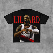 Lillard Print Short Sleeve T-Shirt