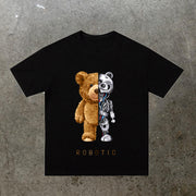 Casual print short sleeve