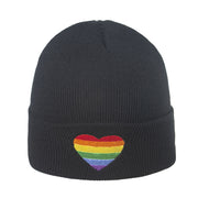 Warm knitted hat gradient love fashion woolen hat