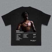 Personality Rodeo Print Short Sleeve T-shirt