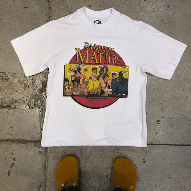 Street print oversized T-shirt