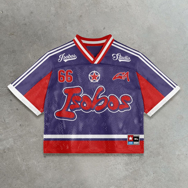 Lucky Star Casual Street Mesh Jersey