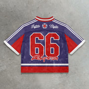 Lucky Star Casual Street Mesh Jersey