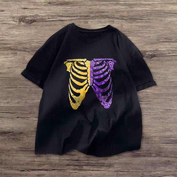 Personalized printed short-sleeved T-shirt