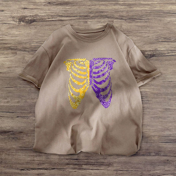 Personalized printed short-sleeved T-shirt