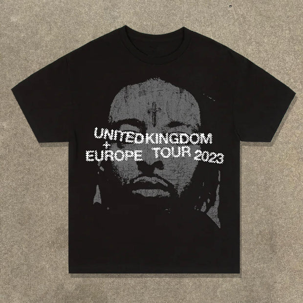 Savage United Kingdom kingdom print T-shirt