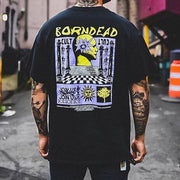 Street style personality casual loose short-sleeved T-shirt