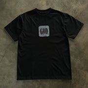 God Pray Play Print Short Sleeve T-Shirt