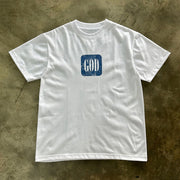 God Pray Play Print Short Sleeve T-Shirt