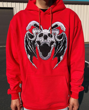 Rabbit skull casual street home sports hoodie