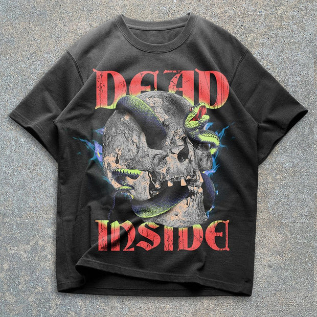Skull Graphic Short Sleeve T-Shirt