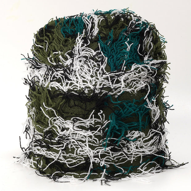 Camouflage knitted hat warm knitted hat