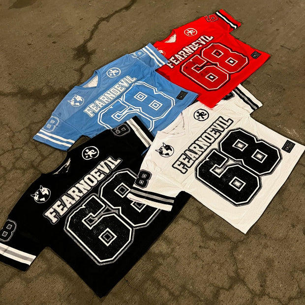 Fearnoevil Casual Street Mesh Jersey