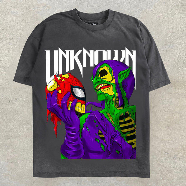 Trendy Personalized Letter Print Oversized T-Shirt