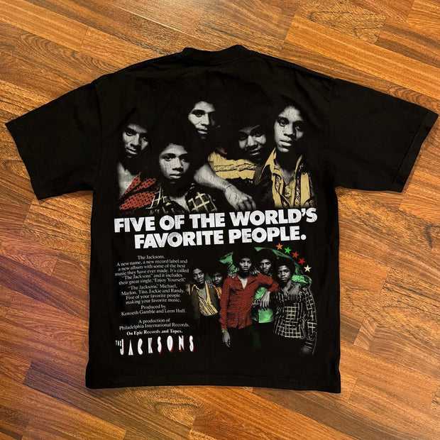 Hip-hop street rock casual music T-shirt