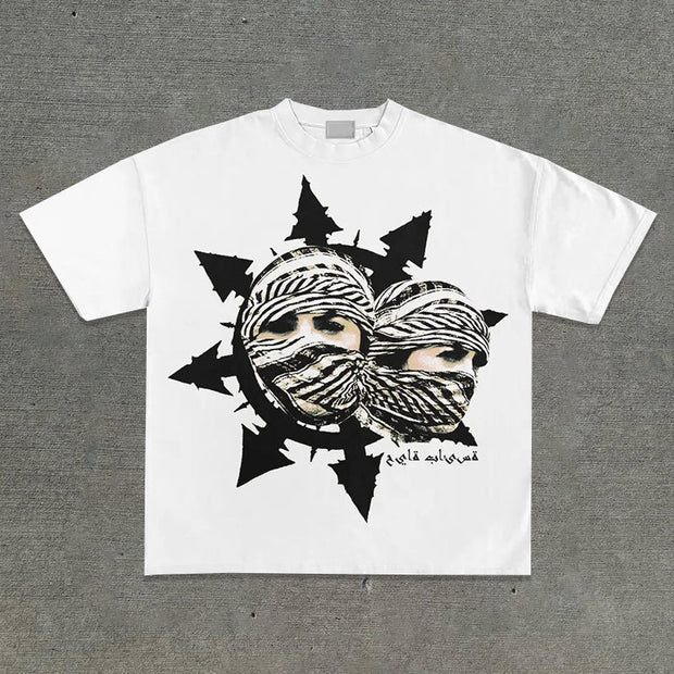 Personalized oversized printed T-shirt