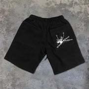 Funny Skeleton Fashion Athleisure Shorts