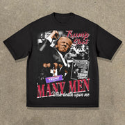 Trump Shot Casual T-Shirt