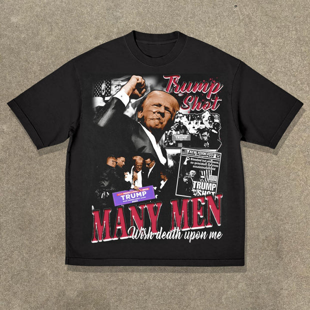 Trump Shot Casual T-Shirt