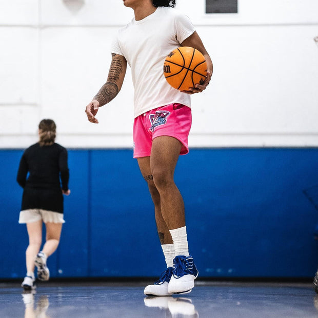Neaux Doubt Print Mesh Shorts
