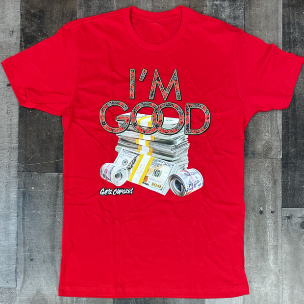 Personalized round neck letter printed T-shirt