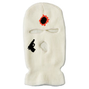 Hip Hop Gun Embroidery Knit Hat