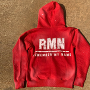 Personalized Street Style Applique Zip-Up Hoodie
