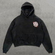 Come Run With Us Print Long Sleeve Hoodies