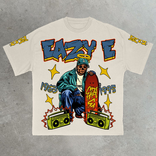 casual street commemorative short-sleeved T-shirt