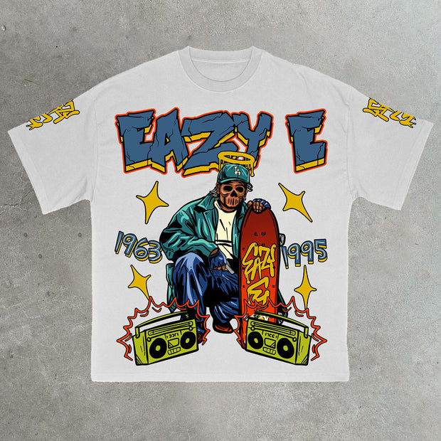 casual street commemorative short-sleeved T-shirt