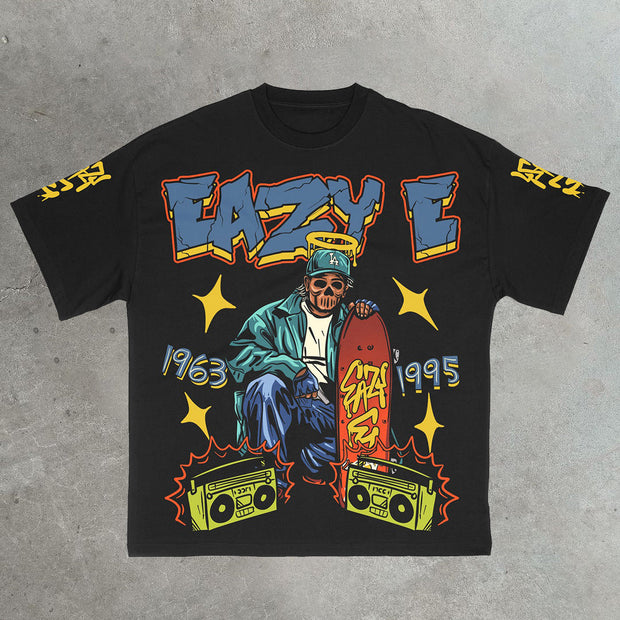casual street commemorative short-sleeved T-shirt