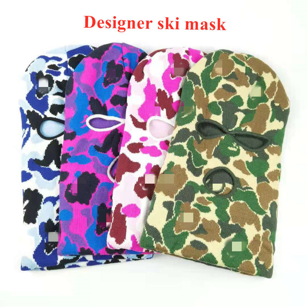 Camouflage casual street three-hole hat
