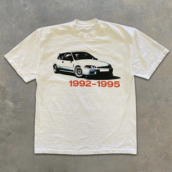 Auto Graphic Print Short Sleeve T-Shirt