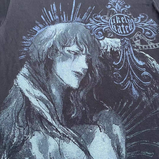 Saint of the cross casual street retro T-shirt