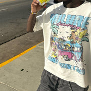 Beach sexy vacation printed T-shirt
