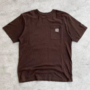Solid Color Short Sleeve Pocket T-Shirt