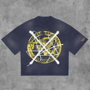 Security Print Short Sleeve T-Shirt