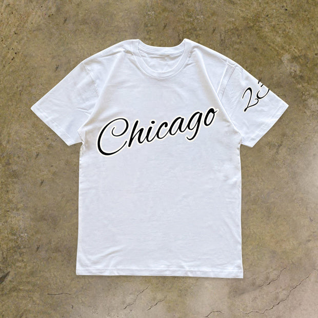 Retro Casual Fashion Short Sleeve Sports T-Shirt