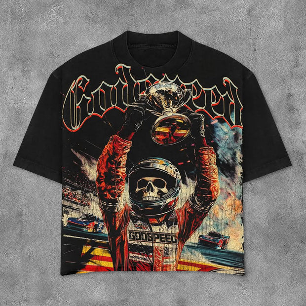 Racing Champion Print Short Sleeve T-Shirt