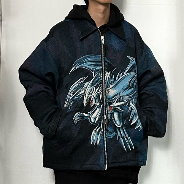 Yu-Gi-Oh Casual Street Tapestry Zip-Up Jacket