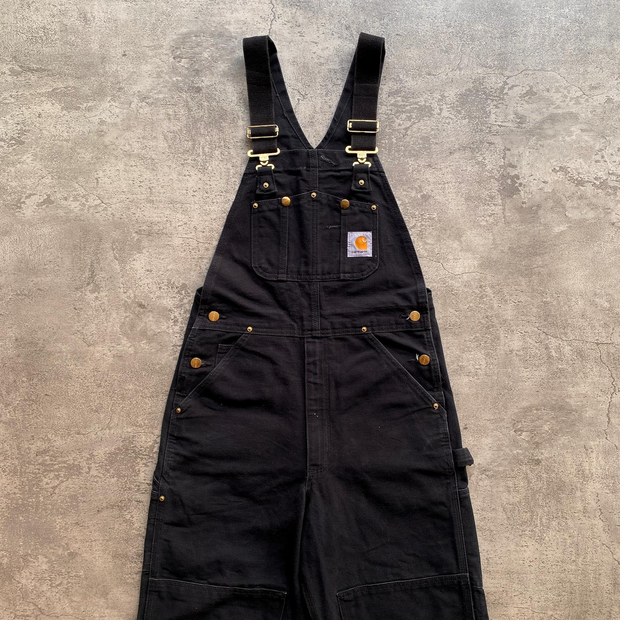 Vintage Multi-Pocket Overalls