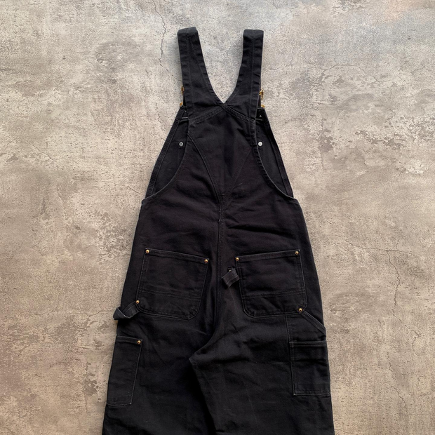 Vintage Multi-Pocket Overalls