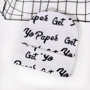 Get letter cuff knitted hat